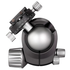 Головка штативная Leofoto LH-55R+NP-60 шаровая с зажимом ARCA. Шар: 55 мм Головка штативная Leofoto LH-55R+NP-60 шаровая с зажимом ARCA. Шар: 55 мм