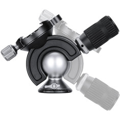 Головка штативная Leofoto MH-60 с зажимом ARCA. С ручкой и уровнем Головка штативная Leofoto MH-60 с зажимом ARCA. С ручкой и уровнем