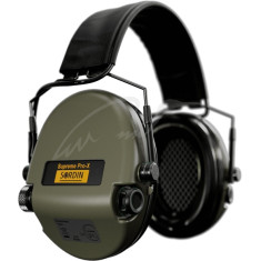 Активні навушники Sordin Supreme Pro X Slim Green (сумісні з ARC Rail)