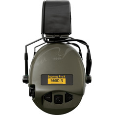 Активні навушники Sordin Supreme Pro X Slim Green (сумісні з ARC Rail)