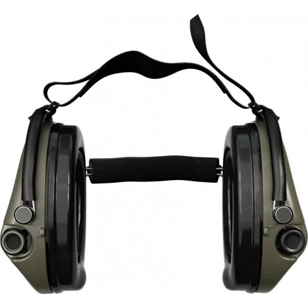 Навушники Sordin Supreme Pro X із заднім тримачем. 4 режими. Колір зелений