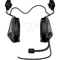 Активні навушники Sordin Supreme MIL CC із ARC Rail. Колір: зелений