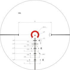 Прицел оптический Vector Optics Continental 1-6x28. Сетка BDС с подсветкой Прицел оптический Vector Optics Continental 1-6x28. Сетка BDС с подсветкой