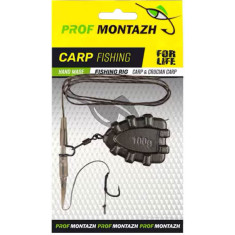 Монтаж Проф Монтаж Бойловая снасть на лидкоре Гриппа 120g