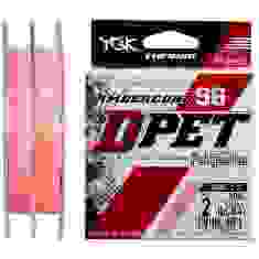 Леска YGK Ambercord SG D-PET Polyester (Pink) 200m #0.5/0.117mm 2.7lb/1.2kg