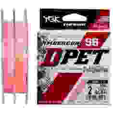 Леска YGK Ambercord SG D-PET Polyester (Pink) 200m #0.3/0.094mm 1.6lb/0.7kg