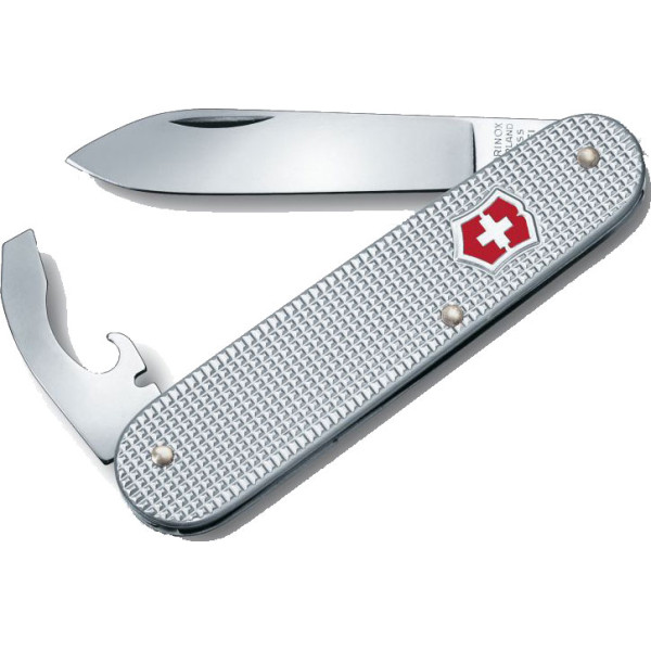 Нож VICTORINOX 0.2300.26 Alox Bantam ц:серебро