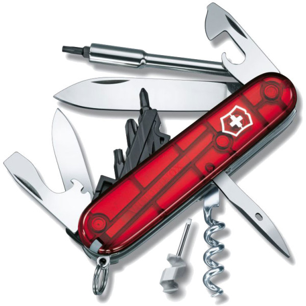 Нож VICTORINOX 1.7605.Т Cyber-Tool ц: красный