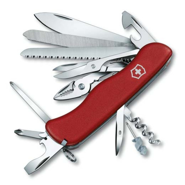 Нож VICTORINOX 0.9064 WorkChamp ц: красный
