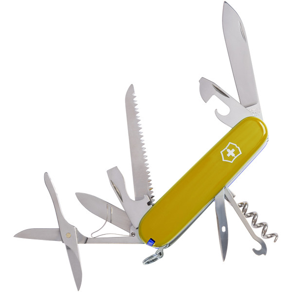 Нож VICTORINOX 1.3713.8.2 Huntsman ц:желтый/синий