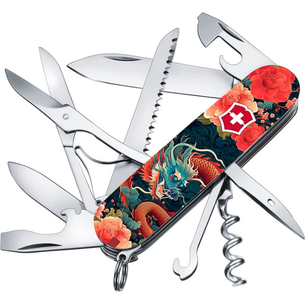 Нож VICTORINOX 1.3713_Z3200p Swiss Army Huntsman Zodiac Китайский дракон