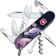Нож VICTORINOX 1.3703.3_Z3280p Swiss Army Climber Zodiac Волшебный дракон