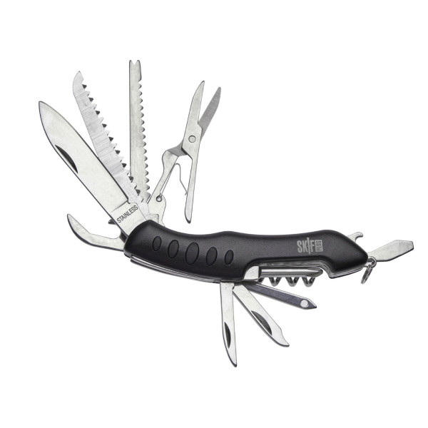 Ніж багатофункціональний Skif Plus Fluent Black
