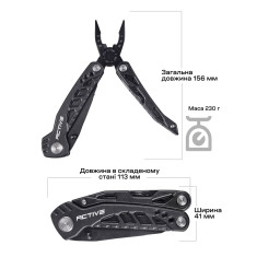 Мультитул Active Handy Tool. Black