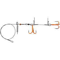 Монтаж Gurza Stinger Pike Rig Duo ST36 №3/0 (1шт) ц:orange