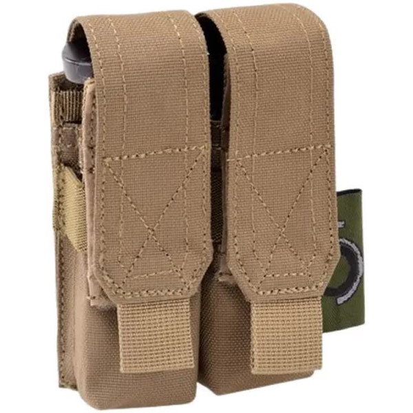 Подсумок Outac Double Pistol Pouch. Песочный