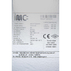 Генератор трехфазный дизельный IMC 33KVA/26.4 кВт с кабиной