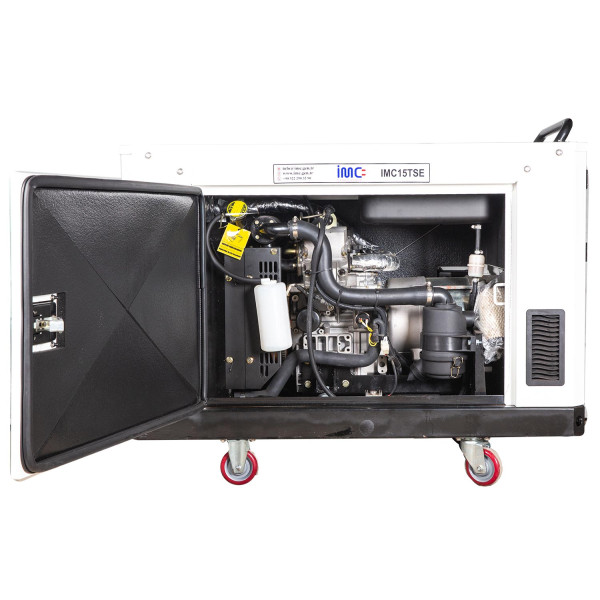 Генератор трехфазный дизельный IMC 15KVA/12кВт с кабиной