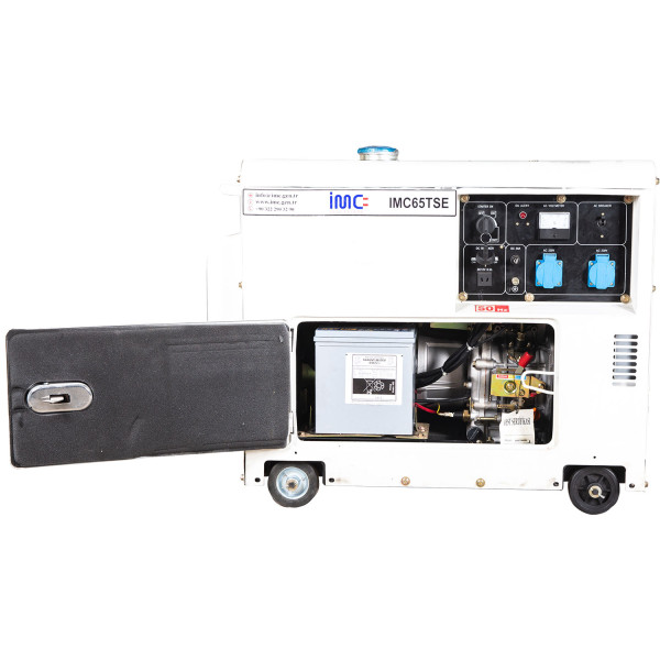 Генератор однофазный дизельный IMC 6.5 KVA/5.2 кВт с кабиной