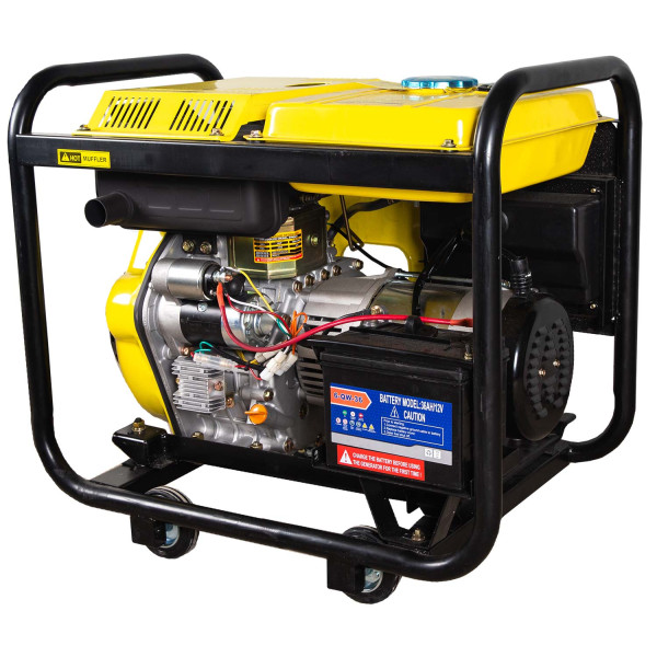 Генератор однофазный дизельный IMC 6.5 KVA/5.2 кВт