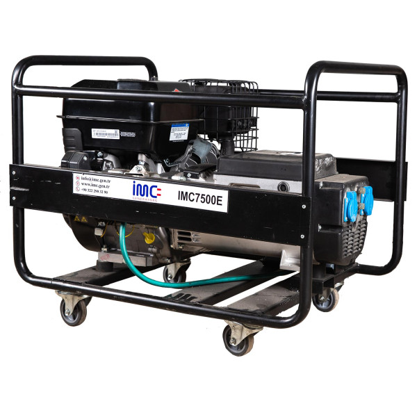 Генератор однофазный бензиновый IMC 7.5 KVA/6 кВт
