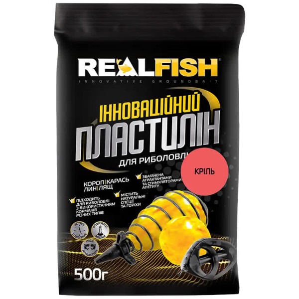 Пластилін Real Fish Криль 500g