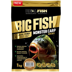 Підгодовування Real Fish Big Fish Monster Carp Тигровий горіх 1kg Підгодовування Real Fish Big Fish Monster Carp Тигровий горіх 1kg