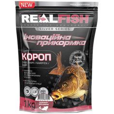 Підгодовування Real Fish Silver Series Карп Кальмар-Восьминіг 1kg