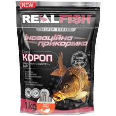 Підгодовування Real Fish Silver Series Карп Кислая груша 1kg Підгодовування Real Fish Silver Series Карп Кислая груша 1kg