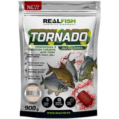 Прикормка Real Fish Прикормка Торнадо Плотва (Кориандр-ваниль) 0.900 kg