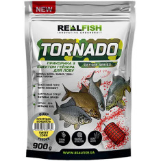 Прикормка Real Fish Прикормка Торнадо Фидер (Кукуруза Бондюель) 0.900 kg