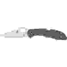 Ніж Spyderco Delica4 Flat Ground Grey