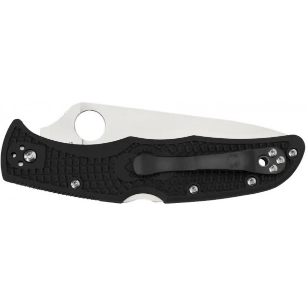 Ніж Spyderco Endura4 Black FRN flat ground