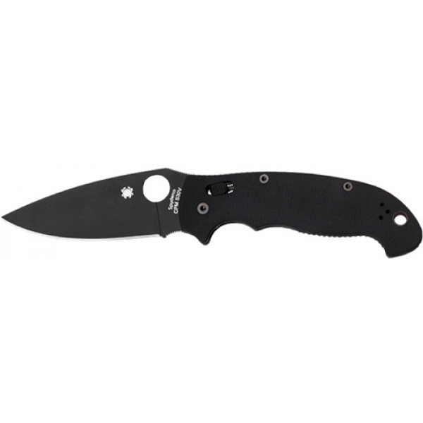 Нож Spyderco Manix 2 XL Black Blade