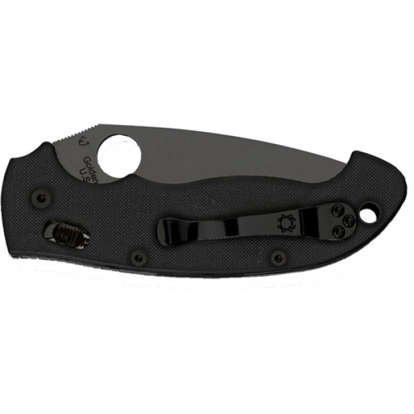 Ніж Spyderco Manix 2 XL Black Blade