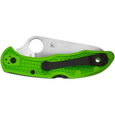 Ніж Spyderco Salt 2 Plainedge LC200N green