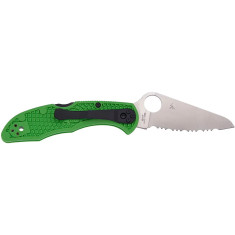 Ніж Spyderco Salt 2 LC200N green серрейтор