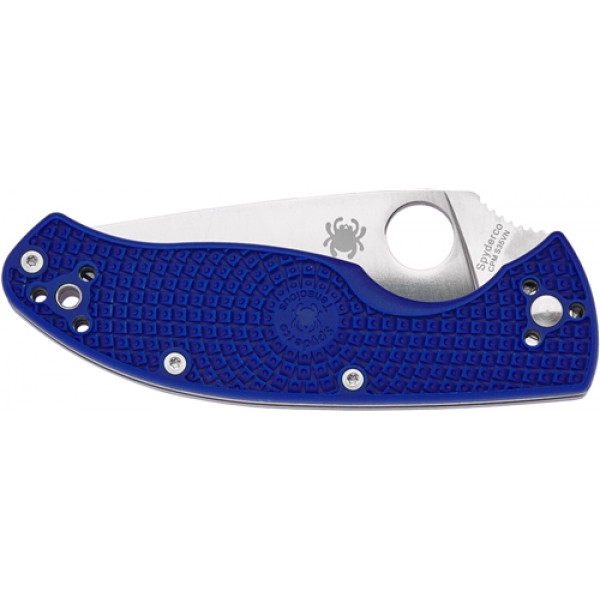 Нож Spyderco Tenacious S35VN blue