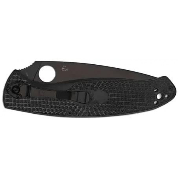 Нож Spyderco Resilience Black Blade