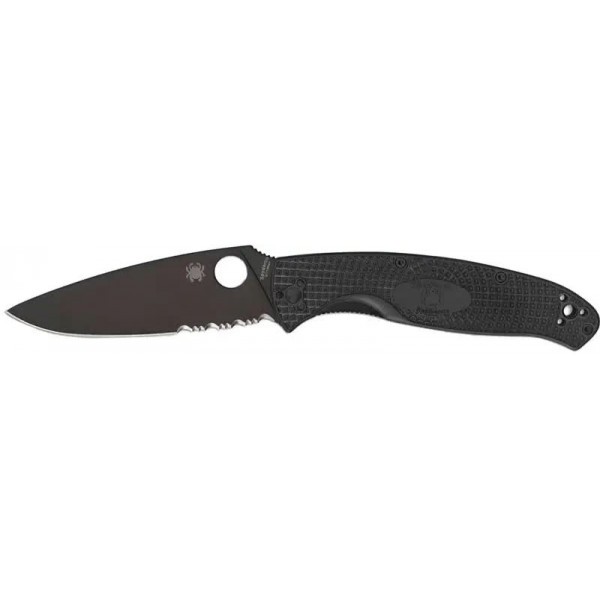 Ніж Spyderco Resilience Black Blade