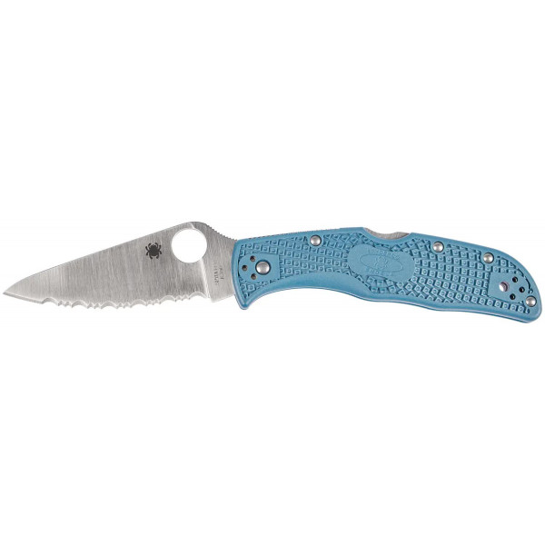 Ніж Spyderco Endela Blue Serrated