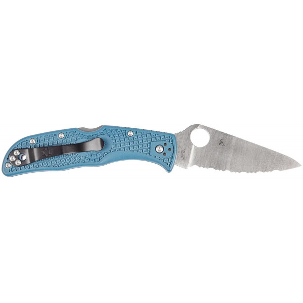 Нож Spyderco Endela Blue Serrated