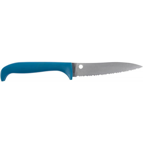 Нож Spyderco Counter Puppy Blue Serrated