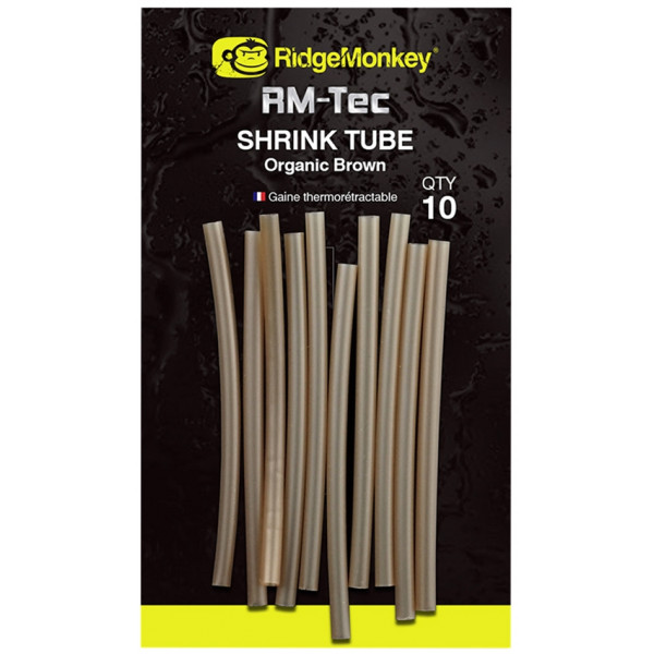 Термозбіжна трубка RidgeMonkey RM-Tec Shrink Tube 2.4mm (10 шт/уп) к:organic brown