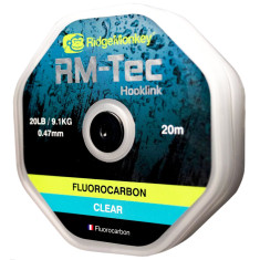 Флюорокарбон RidgeMonkey RM-Tec Fluorocarbon Hooklink 20m 0.41mm 15lb/6.8kg ц:clear