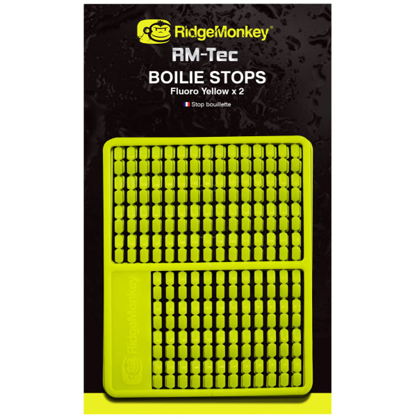 Стопоры для бойлов RidgeMonkey RM-Tec Boilie Stops Fluoro Yellow