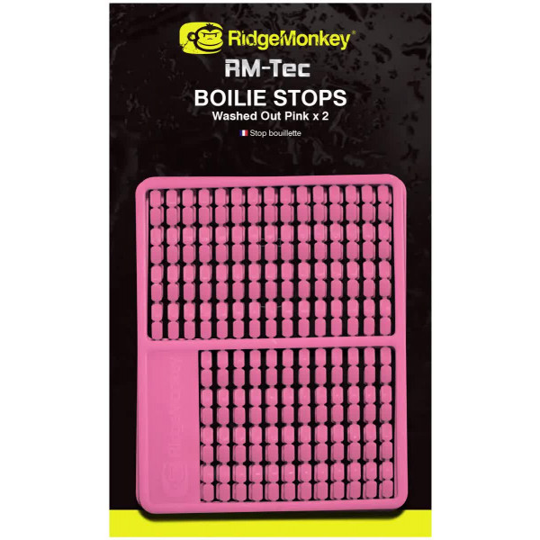 Стопори для бойлів RidgeMonkey RM-Tec Boilie Stops Washed-Out Pink