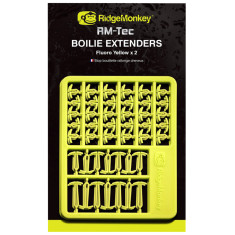 Стопори для бойлів RidgeMonkey RM-Tec Boilie Hair Extenders Fluoro Yellow Стопори для бойлів RidgeMonkey RM-Tec Boilie Hair Extenders Fluoro Yellow