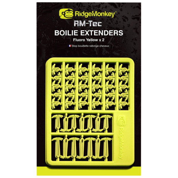 Стопоры для бойлов RidgeMonkey RM-Tec Boilie Hair Extenders Fluoro Yellow