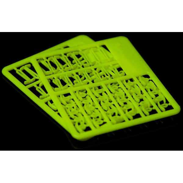 Стопоры для бойлов RidgeMonkey RM-Tec Boilie Hair Extenders Fluoro Yellow